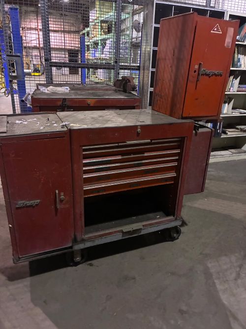 Lot of Three (3) Snap-On Toolboxes - Image 2